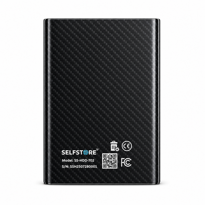 External Hard Drive – USB 3.0 Portable HDD | Ultra Slim, Plug & Play | Fast Data Transfer | Backup Storage for Laptop, PC, Mac (Black) 500 GB