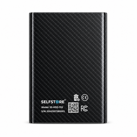 External Hard Drive – USB 3.0 Portable HDD | Ultra Slim, Plug & Play | Fast Data Transfer | Backup Storage for Laptop, PC, Mac (Black) 1TB